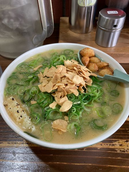 「ニンニクラーメン+中盛」@ねぎ坊主の写真