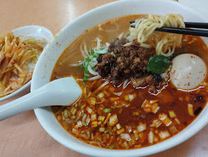 「サービスランチ みそ担々麺＋ネギ鶏丼(800)」@好味の写真