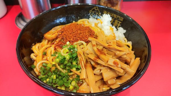 「ビリ軒油そばカレー大盛・メンマ(1ビリ)￥1,150」@油そば専門店 ビリ軒  本店の写真