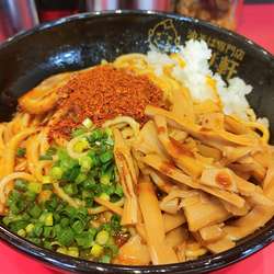 ビリ軒油そばカレー大盛・メンマ(1ビリ)￥1,150