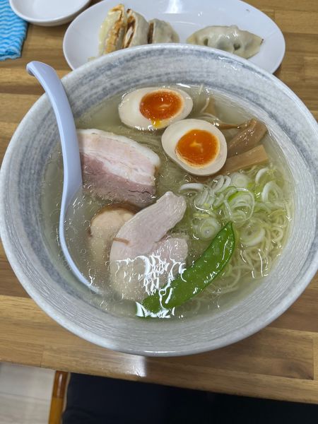 「清湯塩ラーメン」@麺屋 鶏一匠 原市店の写真