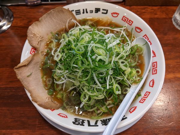「ネギラーメン：1000円」@なにわの五味八珍ラーメンの写真
