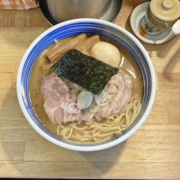 「ちゃーしゅうめん＋味付けたまご」@こうかいぼうの写真