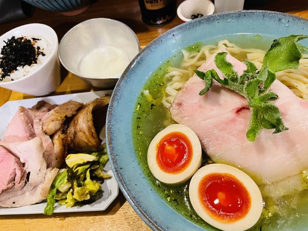 「冷・魚96らぁ麺 他 2,650円」@いかれたNOODLE Fishtonsの写真