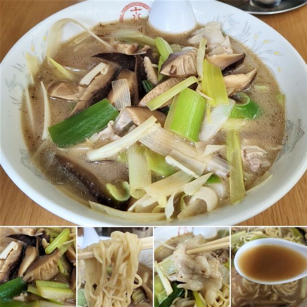 「しいたけそば　930円」@中華料理 十八番 八丁堀店の写真