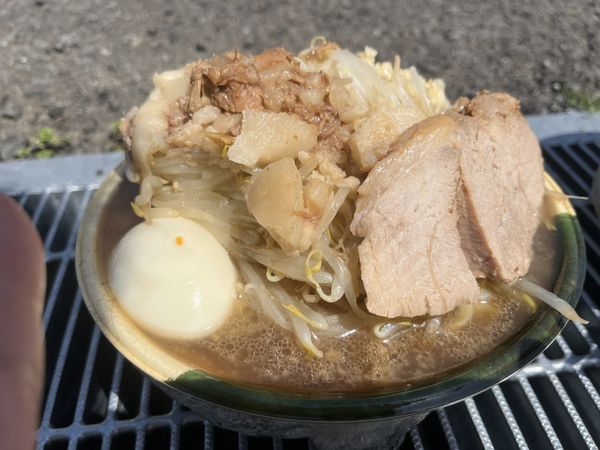 「ラーメン300g（Uber eats）」@ラーメン富士丸 平塚店の写真