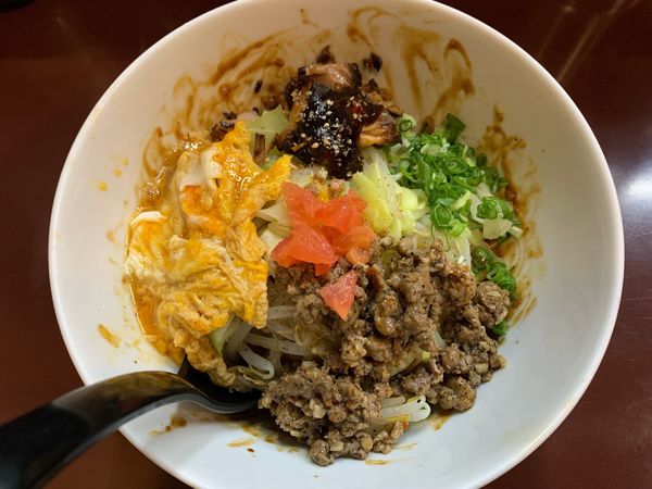 「八丁味噌まぜそば」@麺やOKの写真