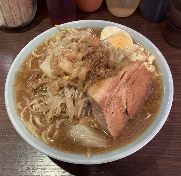 「ラーメン少なめ」@ラーメン富士丸  西早稲田店の写真