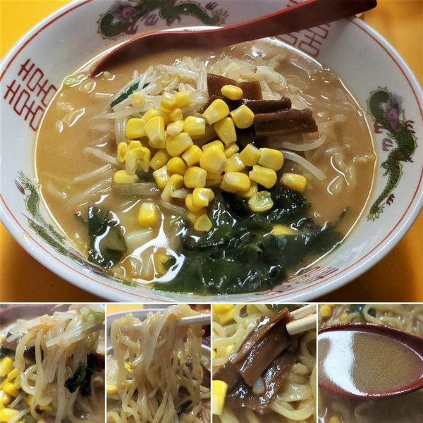 「味噌ラーメン　800円」@熊ぼっこの写真