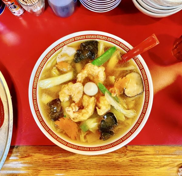 「えびうま煮そば」@中華そば アサヒ軒の写真