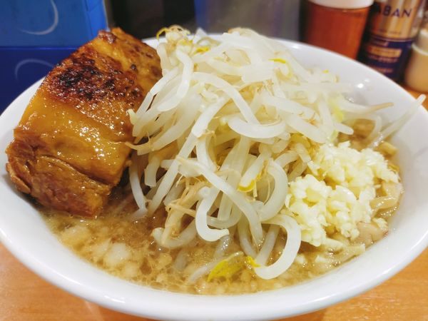 「デカ豚ラーメン」@らーめん忍者の写真