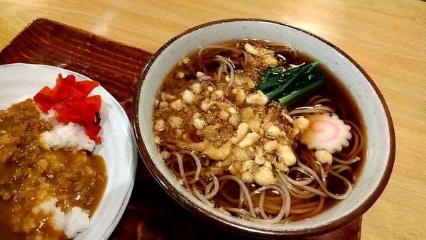 「たぬきそば」@更科京屋の写真