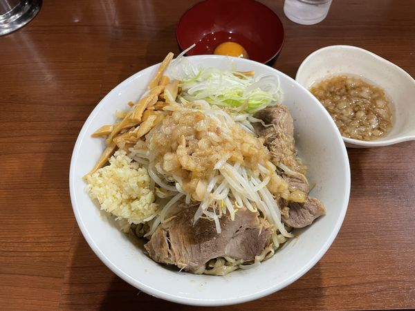 「油そば 中(300g) ¥950」@どでん 西川口店の写真