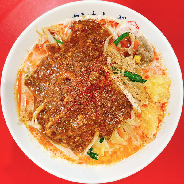 「麻辣タンメン」@濃厚タンメン かめしげの写真