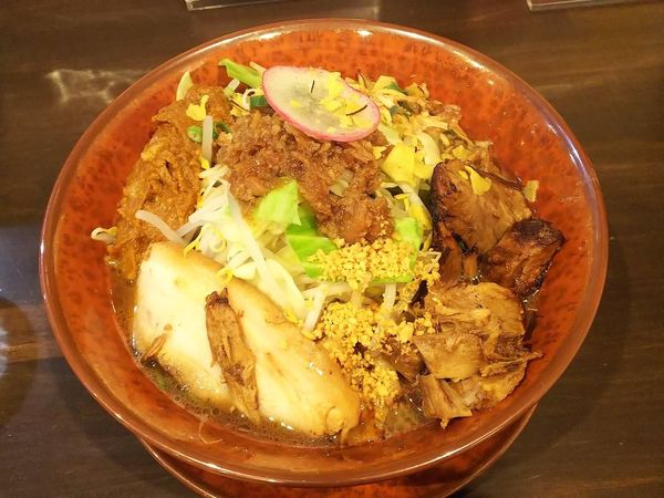 「桜郎 カレーとトマトを効かせるってコウイウ事　1500円」@sobabar Ciliegioの写真