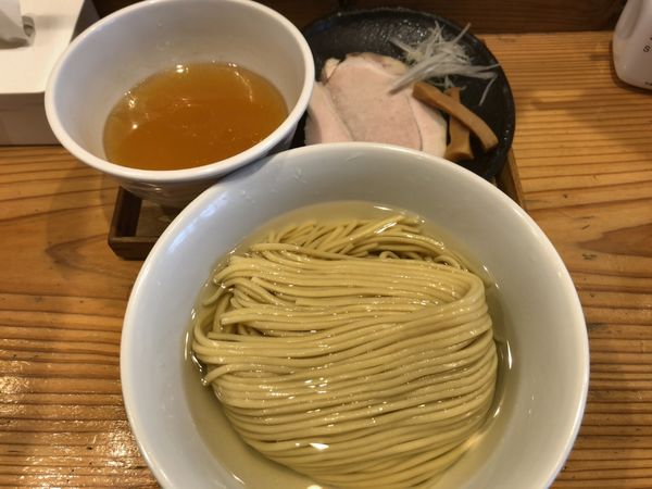 「つけ麺300g（塩）➕かき油」@麺屋鈴春の写真