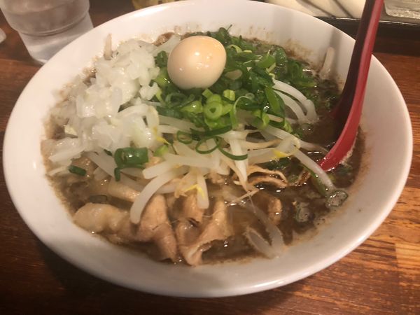 「鯖醤油ラーメン」@俺系らーめん 藤本の写真