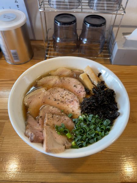 「魚介鶏豚中華そば+チャーシュー増し（1200円）」@麺や 一想の写真