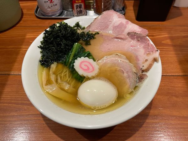 「特製塩そば」@麺屋 真心の写真