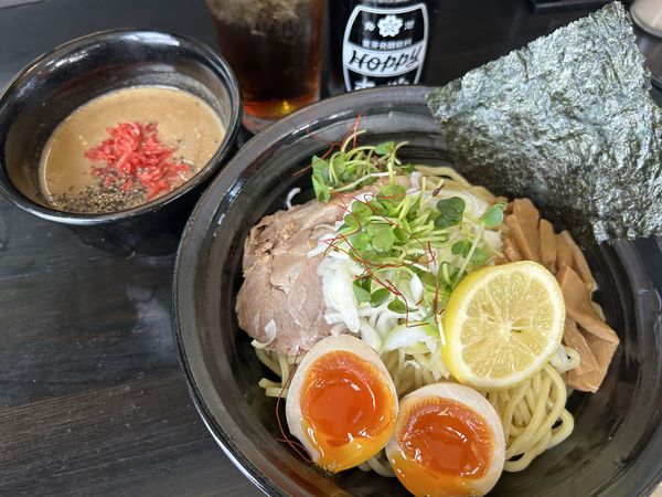 「【期間限定】オマール海老つけ麺880円+味玉 他いろいろ」@麺や 笑 ～Sho～の写真