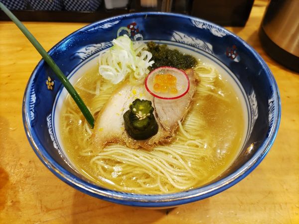 「純粋豚そば（塩）」@なかごの写真