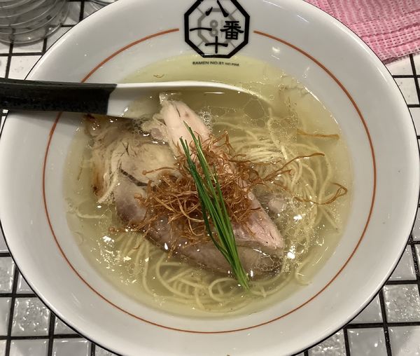 「うま味塩そば」@81番の写真