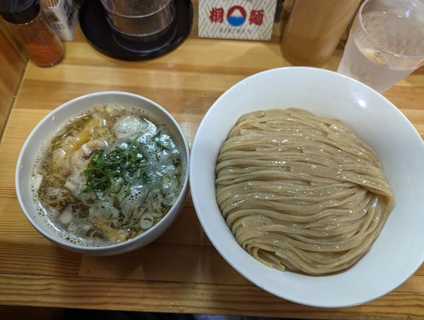 「清桐つけ麺1.5玉」@らーめん 桐麺 本店の写真