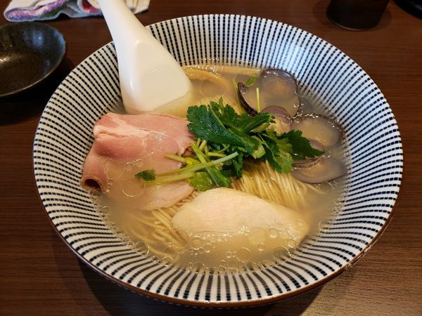 「[限定]シジミそば」@寿製麺よしかわ 坂戸店の写真