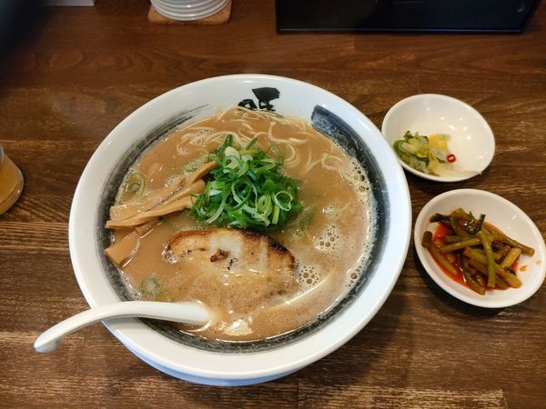 「ばりうま　麺かた　690円」@ばり嗎 東松山店の写真