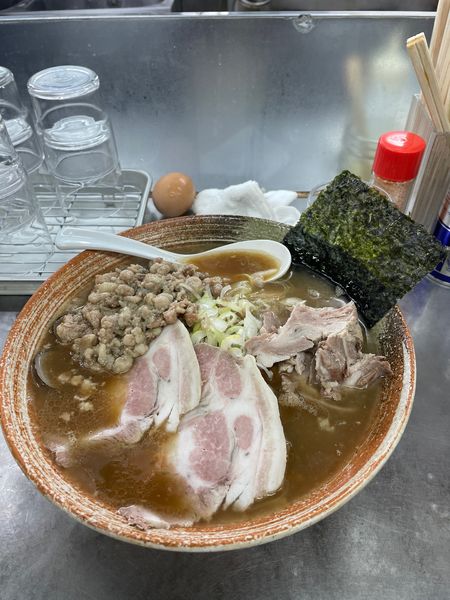 「覆麺いじりパート2醤油」@覆麺 智の写真