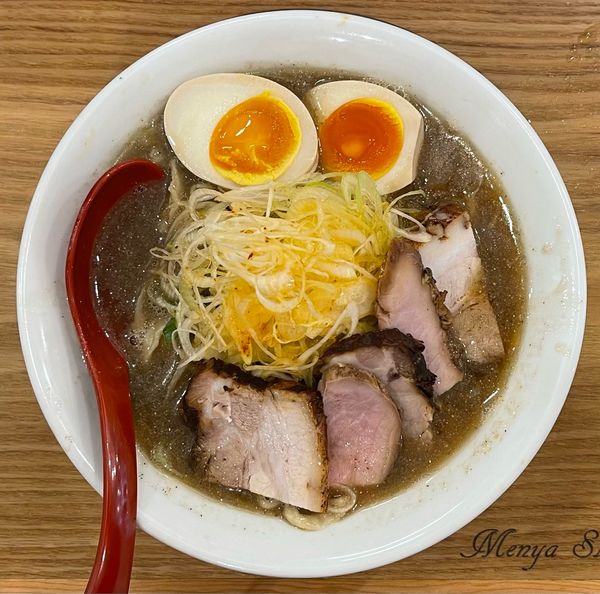 「特製らーめん(煮干し)」@麺や 七彩 八丁堀店の写真