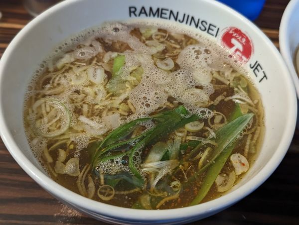 「限定の塩つけ麺」@ラーメン人生 JET 福島本店の写真