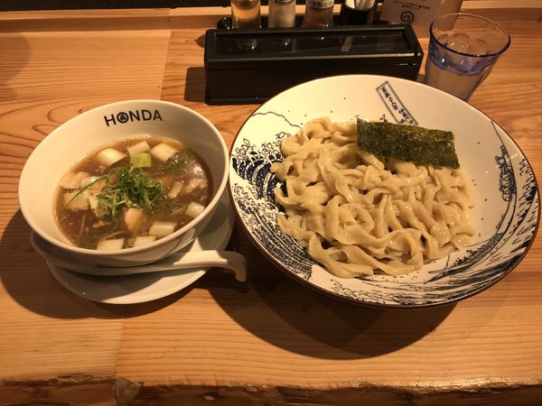 「つけめん(醤油) 並 1000円」@本田麺業 神田西口駅前店の写真