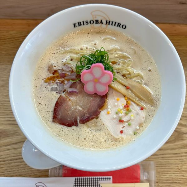 「濃厚えびそば(大盛り)」@えびそば 緋彩の写真