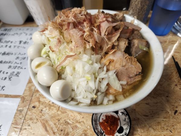 「限定　煮干らーめん」@自家製麺 まさき（非乳化） 2号店の写真