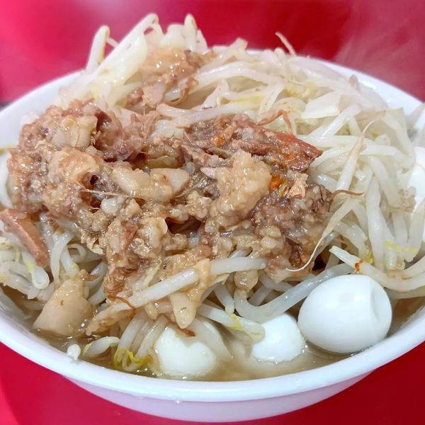 「ラーメンミニ」@ラーメン二郎 千葉店の写真