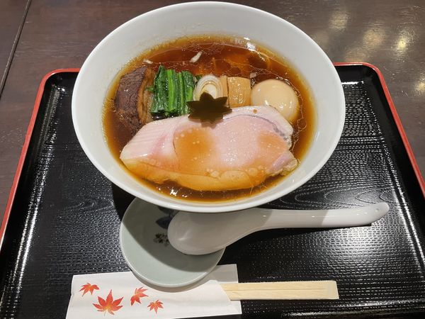 「特製中華蕎麦」@食煅 もみじの写真