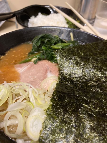 「味噌ラーメン」@らーめん武蔵家 千葉本店の写真