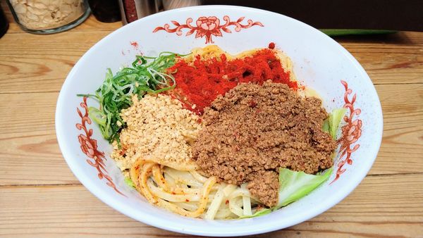 「汁なし担々麺(並)」@自家製麺 てんかの写真