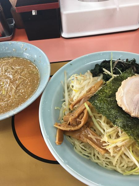 「みそネギつけ麺　1,050円(コッテリ)」@ラーメンショップ 東大室店の写真