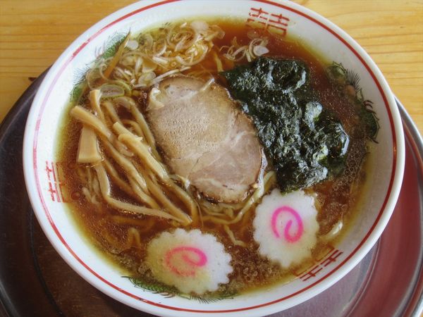 「手打ち中華そば（醤油）（800円）」@のんきやの写真