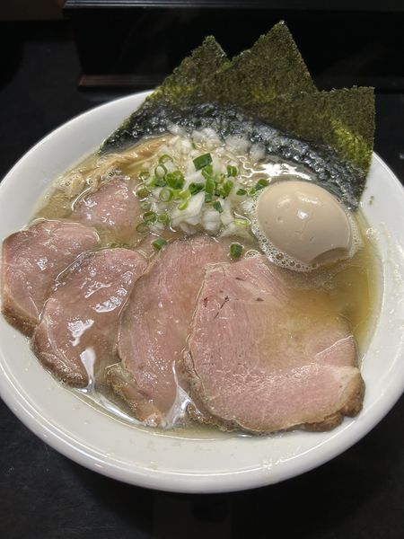 「特製塩そば1250円」@麺処 晴の写真