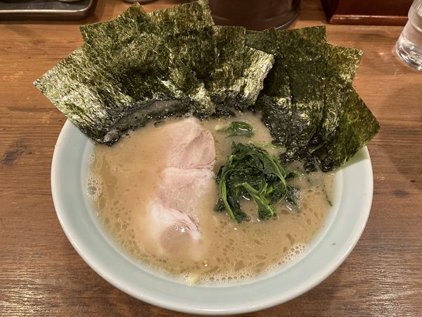 「小らーめん 海苔増し」@横濱家系ラーメン 元喜家 高岡店の写真