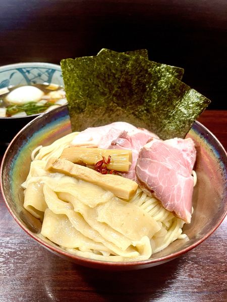 「特製鶏つけそば」@麺屋 ルリカケスの写真