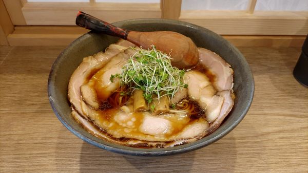 「チャーシュー麺　1100円」@中華蕎麦 麺とスープの写真