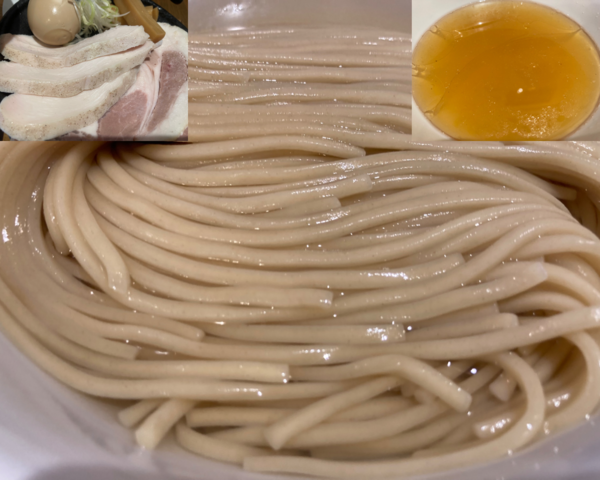 「特製つけ麺(塩)(かき油)」@麺屋鈴春の写真