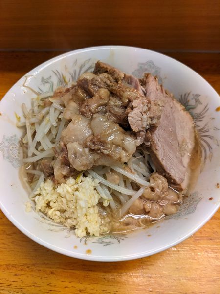 「小ラーメン（麺半分）」@ラーメン二郎 立川店の写真