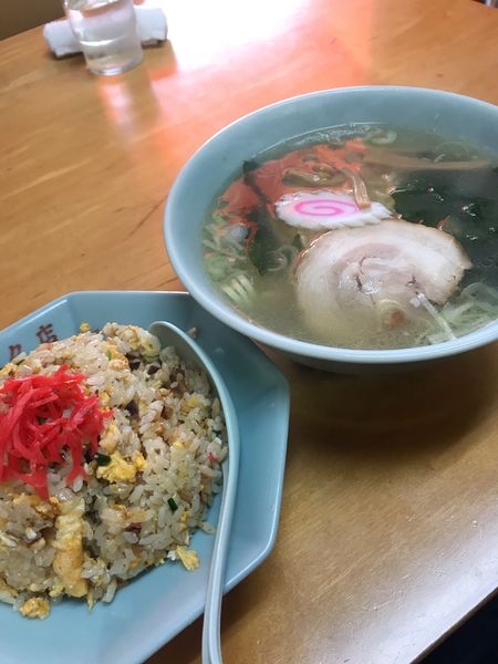 「チャーハンと塩ラーメン」@来々店 新開店の写真