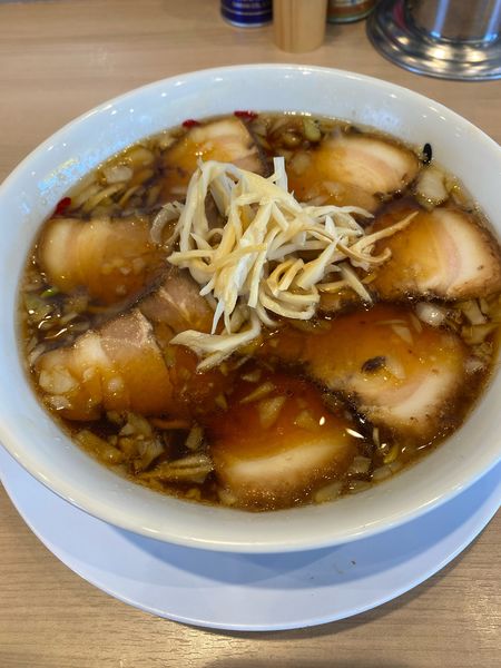 「チャーシューメン980円➕麺固め」@ラーメンいしい 市原店の写真