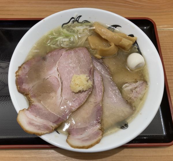 「チャーシュー中華そば塩」@松戸中華そば 富田食堂 東千葉店の写真